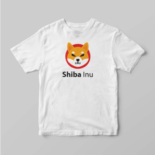 Shiba Inu Feliratos póló S fehér