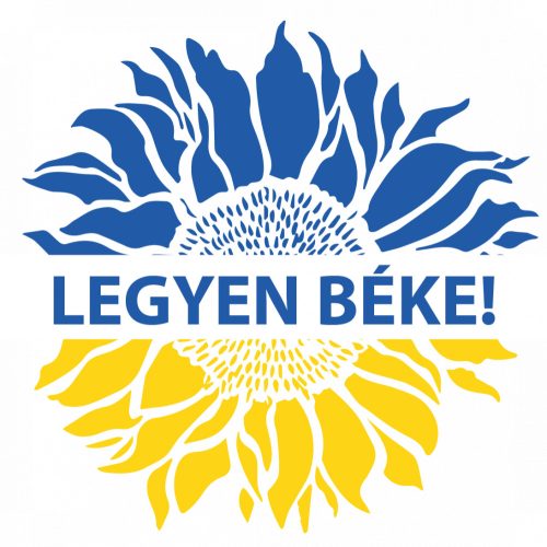 Legyen béke póló L fehér unisex